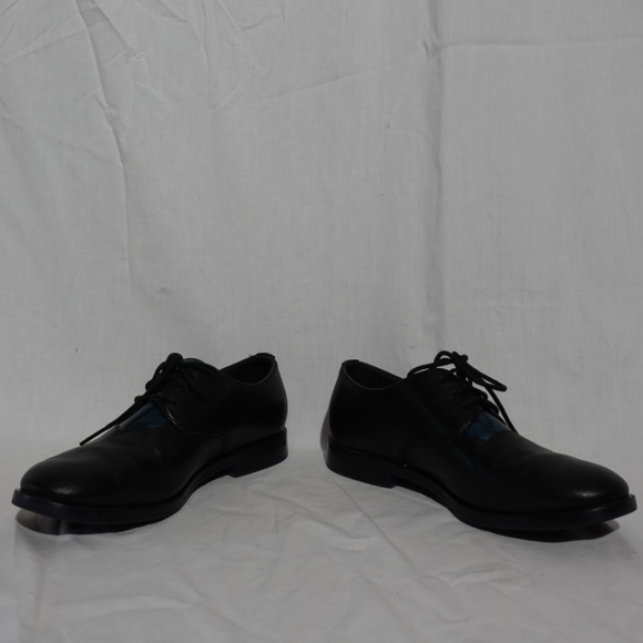 CAMPER - TWINS Black with Metallic Blue Contrast Laced Oxfords, size 37 - Picture 3 of 9